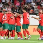 انتصار المغرب برباعية علي الجابون