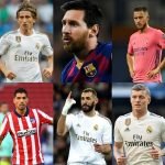 لاعبو الدوري الإسباني