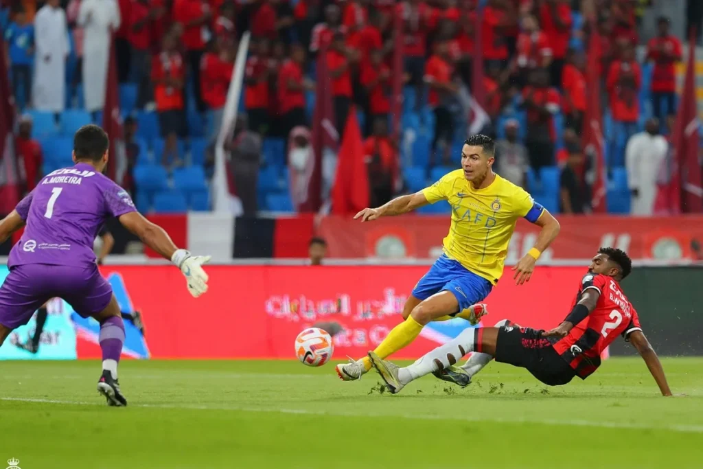 يلا شوت النصر والرائد