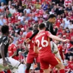 مارتينيلي يسجل هدف آرسنال الأول أمام ليفربول