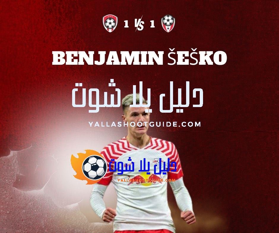 بنجامين شيشكو (Benjamin Šeško): المهاجم السلوفيني – خطواته في البريميرليغ