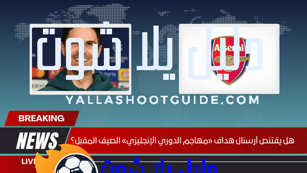 هل يقتنص آرسنال هداف «مهاجم الدوري الإنجليزي» الصيف المقبل؟