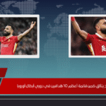 محمد صلاح يتألق ضمن قائمة أعظم 10 هدافين في دوري أبطال أوروبا