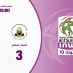 البطولة الوطنية الاحترافية "إنوي" للقسم الأول (الدورة 10) ملخص مباراة