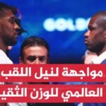 نزال مرتقب لنزال اللقب العالمي للوزن الثقيل للملاكمة بين البريطانيين