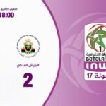 البطولة الوطنية الإحترافية ''إنوي'' (الدورة 17).. ملخص مباراة الجيش الملكي