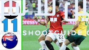 ملخص مباراة مصر و استراليا 1 - مصر أستراليا مصر