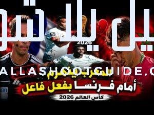 ملخص مباراه المغرب وفرنسا 2/0 دور ربع النهائي كأس العالم
