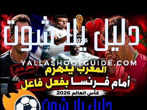 ملخص مباراه المغرب وفرنسا 2/0 دور ربع النهائي كأس العالم