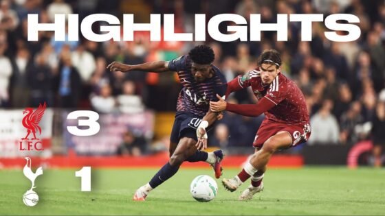 Liverpool 3-1 Spurs | Carabao Cup Highlights - Watch highlights