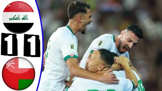 ملخص مباراه العراق وعمان 1 - مباراه العراق وعمان نتيجه