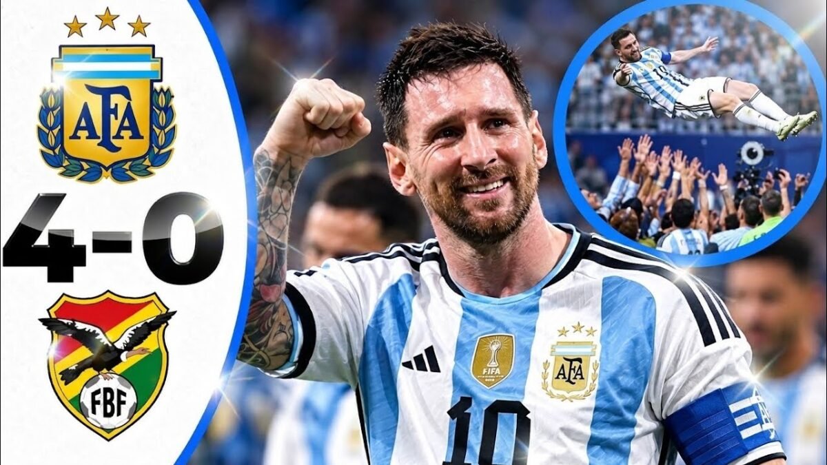 ملخص مباراة الأرجنتين وبوليفيا 4 - 🔥 ملخص مباراة الأرجنتين
