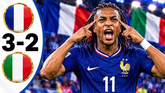 🔥 ملخص مباراة فرنسا وإيطاليا اليوم 2 - 🔥 ملخص